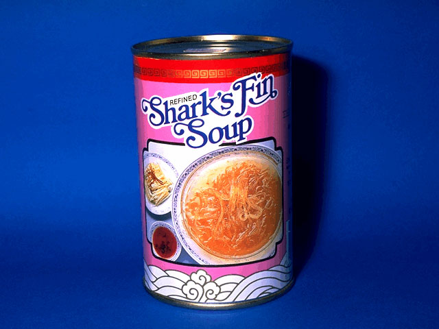 Shark fin soup: an oriental delicacy